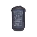 Miniatyrbillede 2 af 2: Vasketøjskurv Kipit Laundry Sevice Mørkeblå Plastik 40 L 34 x 52,5 x 34 cm (4 enheder)