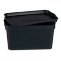 Miniatyrbillede 3 af 3: Opbevaringsboks med låg Kipit TP592-1 Antracit Plastik 2,3 L 13,5 x 11 x 20 cm (24 enheder)