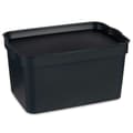 Miniatyrbillede 2 af 3: Opbevaringsboks med låg Kipit TP592-1 Antracit Plastik 2,3 L 13,5 x 11 x 20 cm (24 enheder)