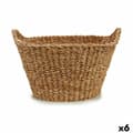 Miniatyrbillede 1 af 3: Kurv Med håndtag Brun 21 L 50 x 30 x 49 cm (6 enheder)