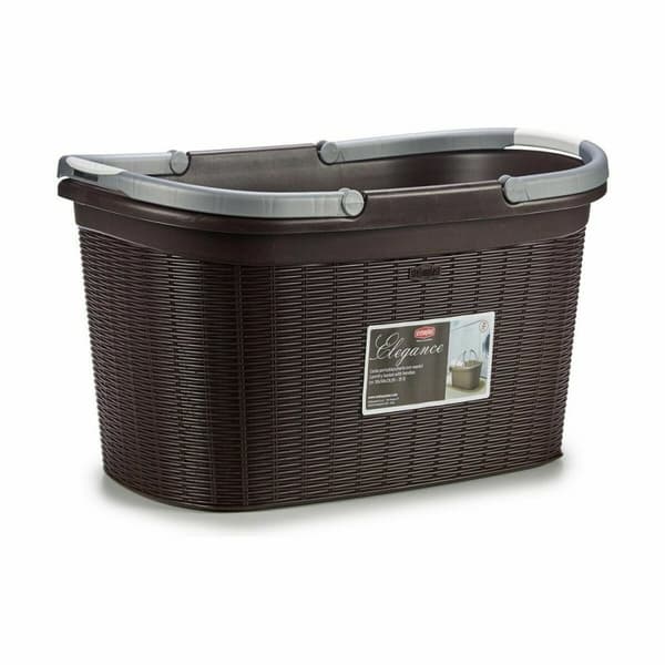 Vasketøjskurv Stefanplast Elegance Plastik 35 L 57,5 x 29 x 36,5 cm (15 enheder)