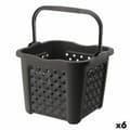 Miniatyrbillede 1 af 2: Vasketøjskurv Tontarelli Arianna 25 L Wengue 38 x 38 x 31,5 cm (6 enheder)