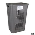 Miniatyrbillede 1 af 2: Vasketøjskurv Inde Bella 60 L Grafit 40,5 x 33 x 59 cm (5 enheder)