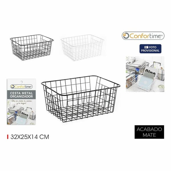 Multibrug kurv Confortime 32 x 25 x 14 cm (12 enheder)