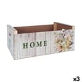 Miniatyrbillede 1 af 2: Opbevaringsboks Confortime Sweet Home Multifarvet Træ Cvetlice 58 x 39 x 21 cm (3 enheder)