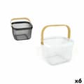 Miniatyrbillede 1 af 5: Multibrug kurv Confortime Træ Metal 25 x 26 x 18 cm (6 enheder)