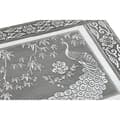 Miniatyrbillede 3 af 4: Smykkeskrin Home ESPRIT Grøn Sølvfarvet Træ Aluminium 27,5 x 20 x 5,4 cm