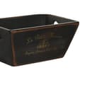 Miniatyrbillede 2 af 4: Opbevaringsbokse Home ESPRIT Sort Gran 34 x 26 x 18 cm 4 Dele