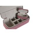 Miniatyrbillede 2 af 3: Smykkeskrin Home ESPRIT Flødefarvet Magenta 20,5 x 10 x 6 cm (2 Dele)