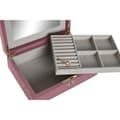 Miniatyrbillede 2 af 4: Smykkeskrin Home ESPRIT Flødefarvet Magenta 27 x 19 x 9 cm