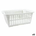 Miniatyrbillede 1 af 2: Vasketøjskurv Tontarelli Classic Hvid 35 L 58 x 41 x 24 cm (12 enheder)