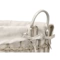 Miniatyrbillede 5 af 5: Kurv Kipit HX30550 Grå Polyester Klæde polypropylen Jern Plastik 50 % bomuld 46 x 59 x 43 cm (6 enheder)