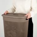 Miniatyrbillede 4 af 7: Vasketøjskurv Curver Brun Plastik 55 L 44 x 61 x 35 cm (8 enheder)