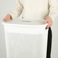 Miniatyrbillede 4 af 7: Vasketøjskurv Curver Hvid Plastik 55 L 44 x 61 x 35 cm (8 enheder)