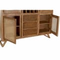 Miniatyrbillede 2 af 4: Display Stand DKD Home Decor Krystal Brun Spanskrør Akacie (160 x 41 x 153 cm)