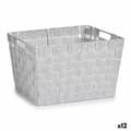 Pikkukuva 1 / 4: Pyykkikori Kipit A3-6875 Valkoinen Kangas 10 L 25 x 20 x 35 cm (12 osaa)