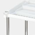 Miniatyrbillede 3 af 6: Organizer til køkkenskab Max Home Hvid 2 Hylder 2 enheder 37,5 x 25,5 x 19 cm