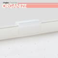 Miniatyrbillede 4 af 6: Organizer til køkkenskab Max Home Hvid 2 Hylder 2 enheder 37,5 x 25,5 x 19 cm