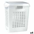 Pikkukuva 1 / 2: Pyykkikori Valkoinen 50 L (4 osaa)