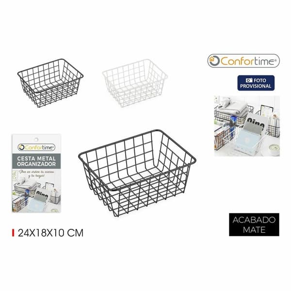 Multibrug kurv Confortime 24 x 18 x 10 cm (12 enheder)