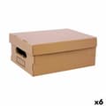 Miniatyrbillede 1 af 2: Opbevaringsboks med låg Confortime Pap 36,5 x 28,5 x 16,5 cm (6 enheder)