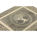 Miniatyrbild 4 av 4: Smyckeskrin Home ESPRIT Vit Champagne Trä Aluminium 27,5 x 20 x 5,4 cm