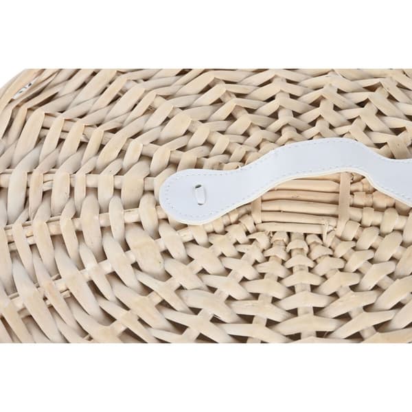 Tvättkorg Home ESPRIT Naturell vide Shabby Chic 45 x 45 x 55 cm 3 Delar
