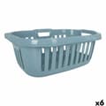 Pikkukuva 1 / 3: Pyykkikori Tontarelli Hipster Sininen 50 L 66 x 44 x 25 cm (6 osaa)