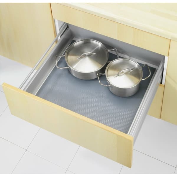 Luistamaton matto Wenko 47040100 Laatikot Harmaa (50 x 150 cm)