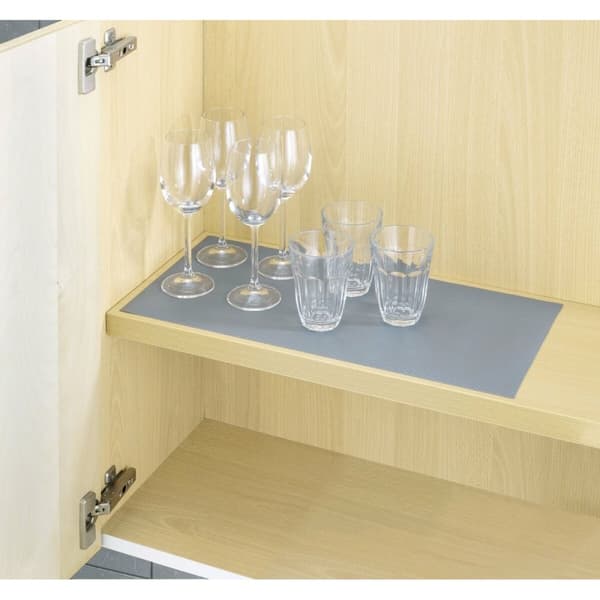 Luistamaton matto Wenko 47040100 Laatikot Harmaa (50 x 150 cm)