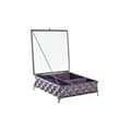Miniatyrbillede 3 af 4: Smykkeskrin DKD Home Decor Krystal Metal (22 x 22 x 7 cm)