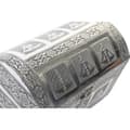 Miniatyrbillede 2 af 4: Smykkeskrin DKD Home Decor Grøn Sølvfarvet Træ Aluminium 25 x 15 x 18 cm