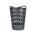 Miniatyrbillede 2 af 4: Vasketøjskurv Antracit Plastik 50 L 44 x 56 x 41 cm (12 enheder)