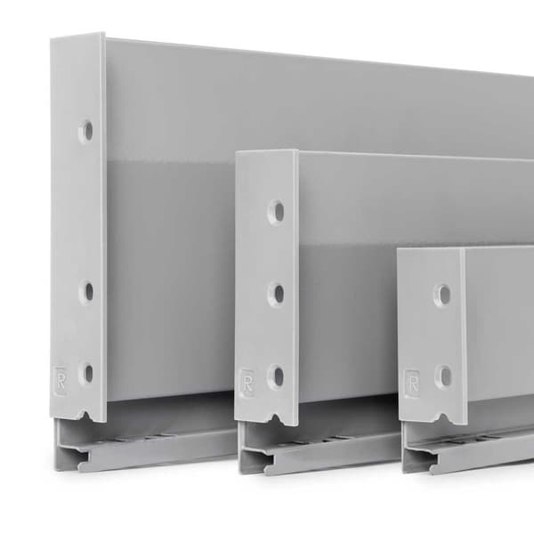Emuca Udvendig Skuffe Vertex 40kg 131x450 Mm Transparent