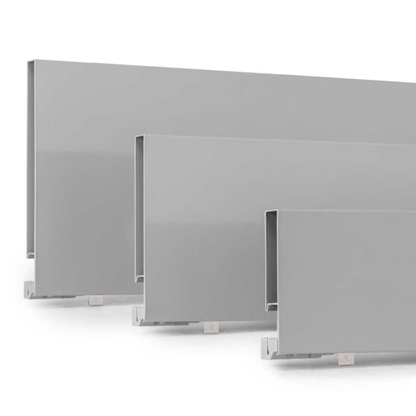 Emuca Udvendig Skuffe Vertex 40kg 131x450 Mm Transparent