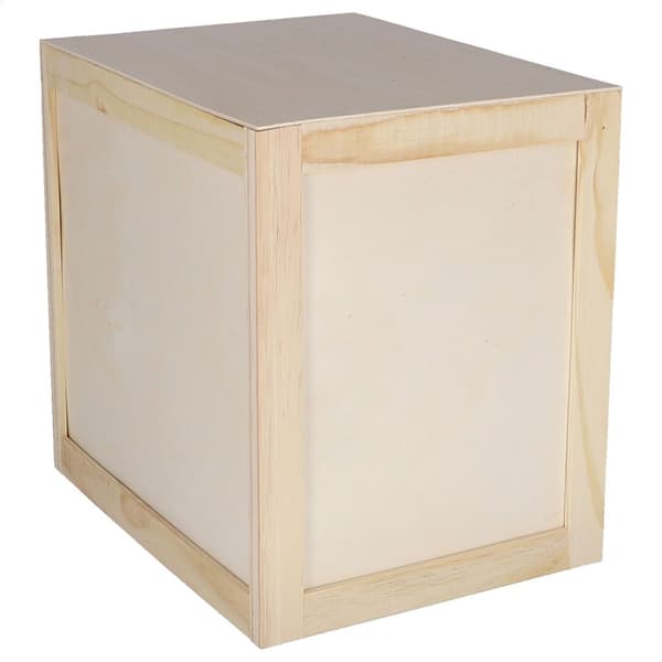 Wellhome Kommode Med 4 Skuffer Ubehandlet Uden Lak
