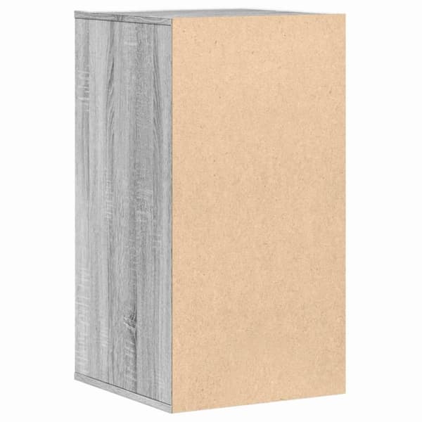 vidaXL Kommode grå sonoma 40x41x76 cm konstruert tre