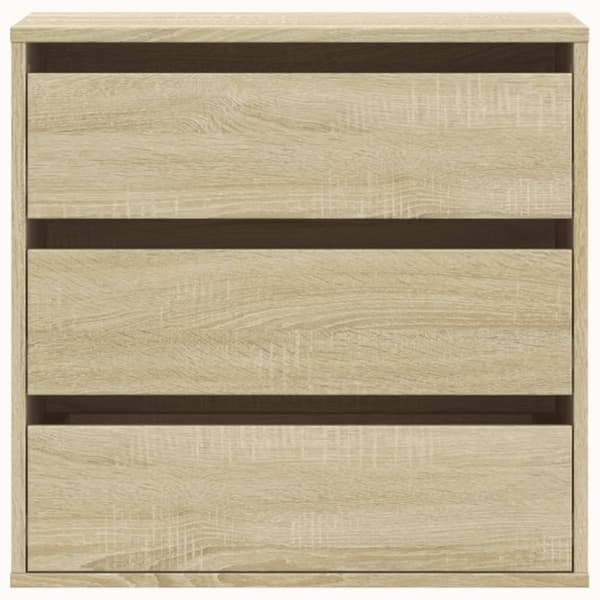 vidaXL Kommode sonoma eik 60x41x58 cm konstruert tre
