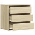 Miniatyrbilde 6 av 11: vidaXL Kommode sonoma eik 60x41x58 cm konstruert tre