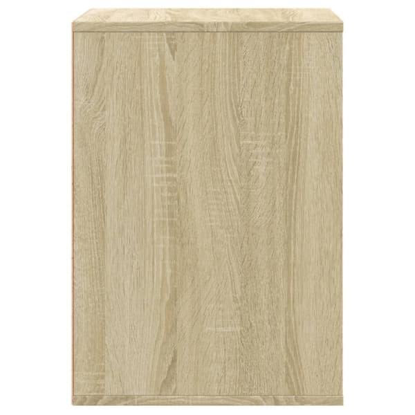 vidaXL Kommode sonoma eik 60x41x58 cm konstruert tre