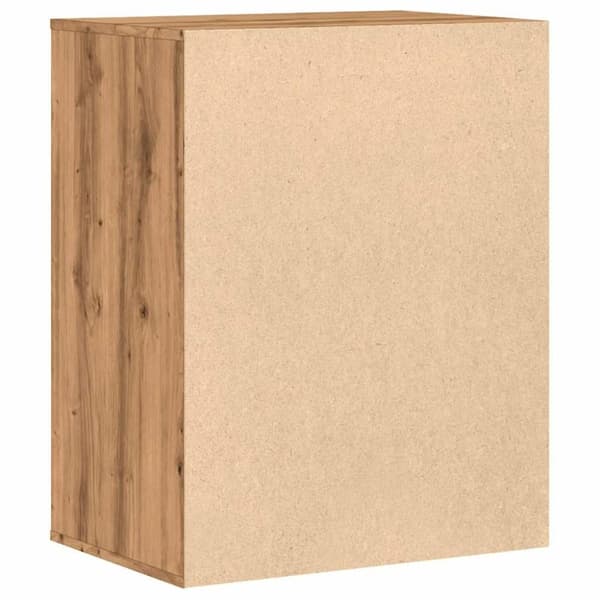 vidaXL Byrå ek 60x41x76 cm konstruerat trä
