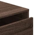 Miniatyrbilde 9 av 11: vidaXL Kommode brun eik 80x41x58 cm konstruert tre