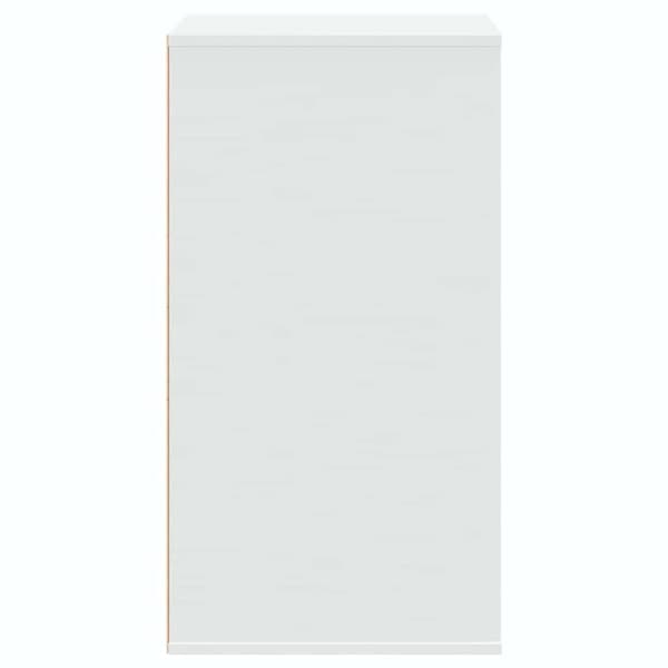 vidaXL Kommode hvit 60x41x76 cm konstruert tre