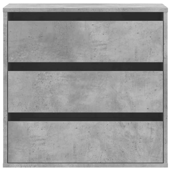 vidaXL Kommode betonggrå 60x41x58 cm konstruert tre