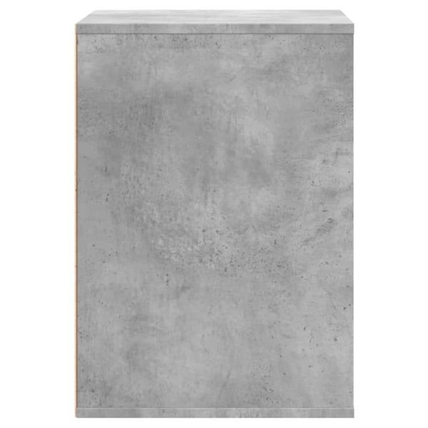 vidaXL Kommode betonggrå 60x41x58 cm konstruert tre