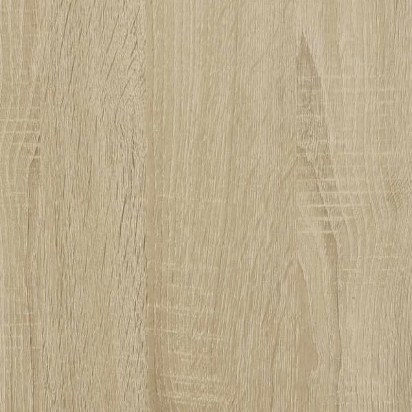 vidaXL kommode til hjørne 60x41x76 cm konstrueret træ sonoma-eg