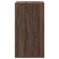 Miniatyrbilde 7 av 11: vidaXL Kommode brun eik 60x41x76 cm konstruert tre