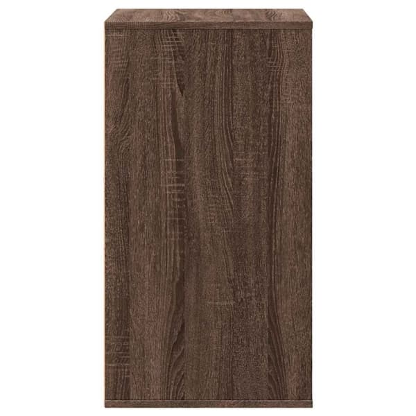 vidaXL Kommode brun eik 60x41x76 cm konstruert tre