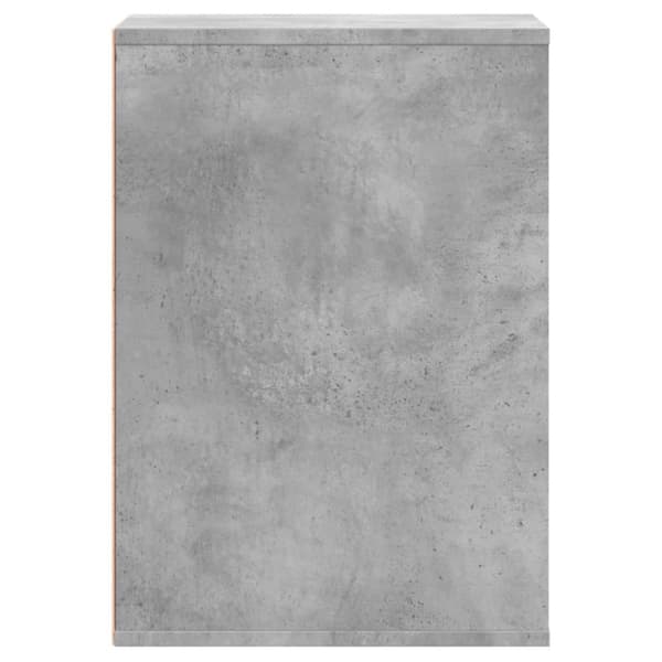 vidaXL Kommode betonggrå 40x41x58 cm konstruert tre