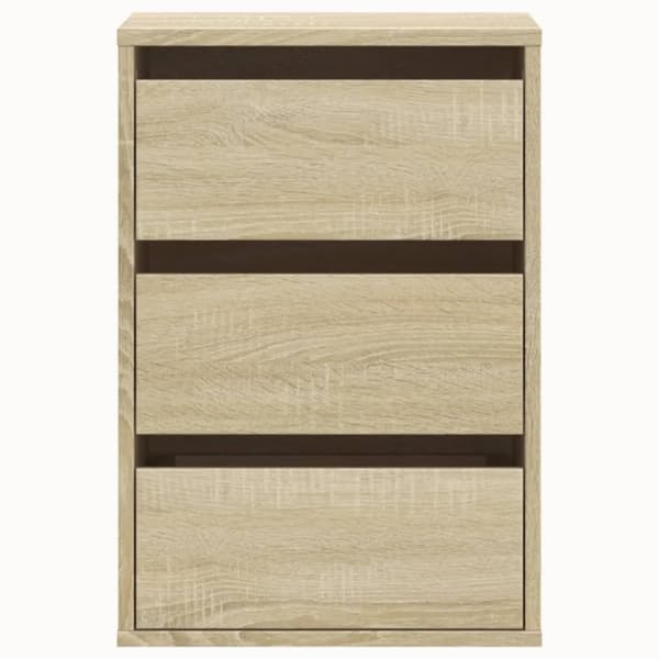 vidaXL Kommode sonoma eik 40x41x58 cm konstruert tre